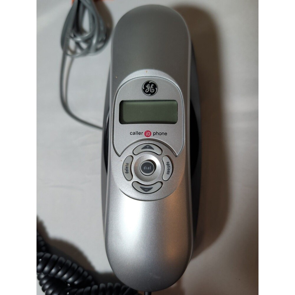 GE Corded Slimline 29267GE3-B Phone with Call Waiting Caller ID Landline w/Cord